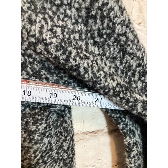 Dorman Wool Coat Womens Medium Gray Heavyweight Long Line Artsy Lagenlook Pocket - Picture 11 of 16